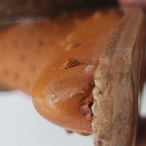 795- Handcrafted Women's Boots Genuine Leather Made In Mexico Size 7.5 - Picture 14 of 14